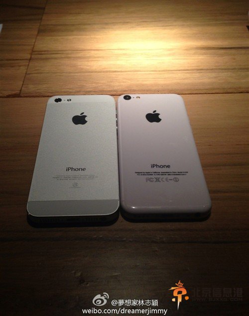 確定塑料殼？林志穎爆料iPhone5C諜照 