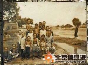 100年前的北京 彩色照片塵封的歲月(組圖)