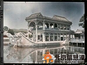 100年前的北京 彩色照片塵封的歲月(組圖)