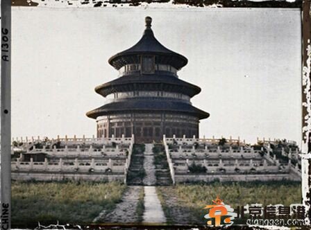 100年前的<a href='http://www.se0552.com/news/beijing/' target='_blank'><u>北京</u></a> 彩色照片塵封的歲月(組圖)