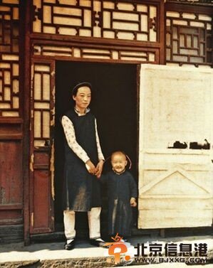100年前的北京 彩色照片塵封的歲月(組圖)