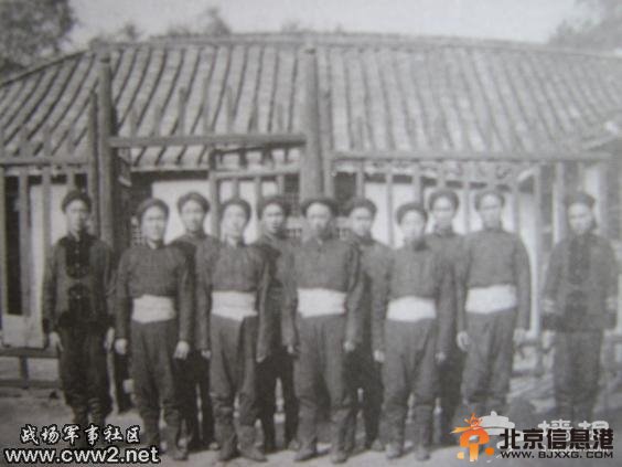 清朝晚期的新式軍隊