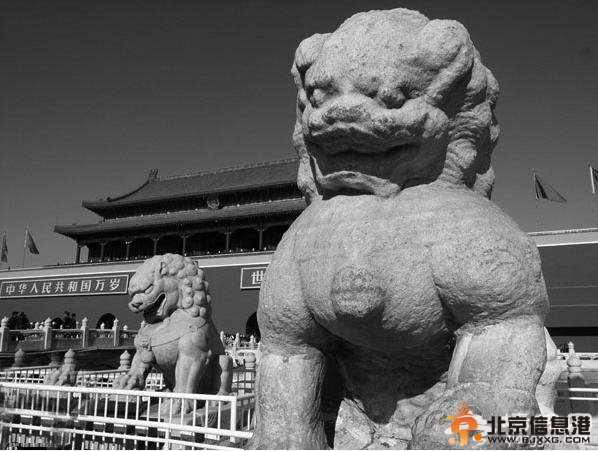 天安門石獅子的傳說[墻根網]