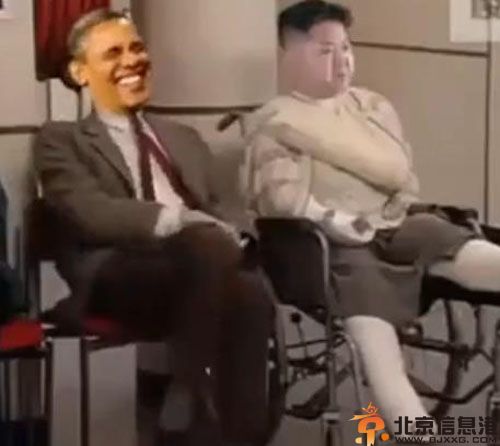 金正恩版小蘋果mv視頻走紅 奧巴馬助演金正恩版小蘋果
