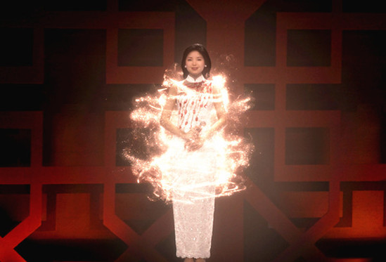 虛擬鄧麗君美輪美奐。