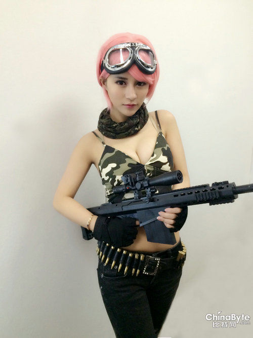 斗魚tv直播女主播亮胸器誘惑玩家們HOLD不住