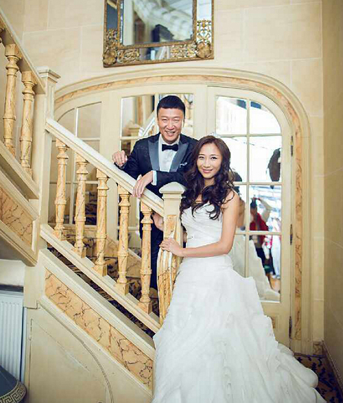 孫紅雷巴黎大婚現場圖曝光 揭孫紅雷王駿迪結婚照