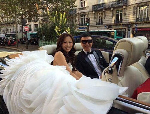 孫紅雷巴黎大婚現場圖曝光 揭孫紅雷王駿迪結婚照