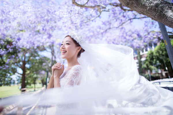 鄧家佳婚紗照曝光 與圈外男友在澳洲舉行婚禮