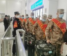 陜西延安：鐵路公安處綏德站派出所為新兵運(yùn)輸保駕護(hù)航