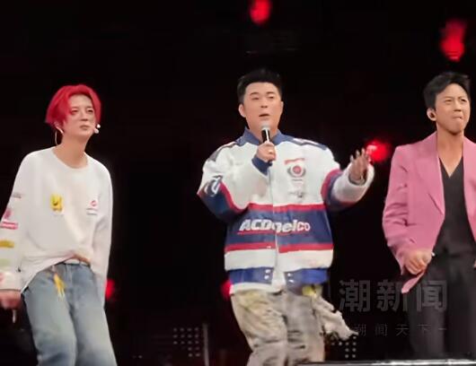 鹿晗<a href='http://www.se0552.com/news/beijing/' target='_blank'><u>北京</u></a>演唱會(huì)與鄧超陳赫合唱 網(wǎng)友：爺青回